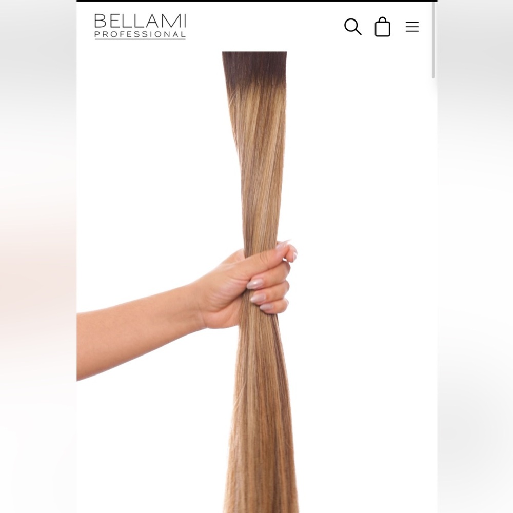 20" 145G CHOCOLATE REBEL #1C/24/18/46/4 HYBRID BLENDS HAIR EXTENSIONS